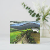 Oude Ierse boerderij Briefkaart (Staand voorkant)