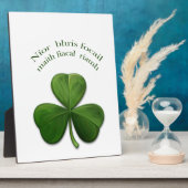 Oude Ierse gezegden over Ierse ontwerpproducten Fotoplaat (Zijkant)