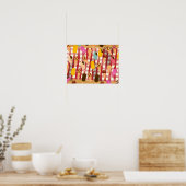 Oude ijs-picknick poster (Keuken)