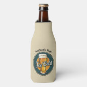 Oude IJskoude Bier Aangepaste Naam of Tekst Flesjeskoeler (Fles Voorkant)