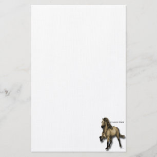 Oude IJslandse paard Briefpapier