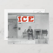 Oude IJswoning, Geschiedenis 1928 Briefkaart (Voorkant / Achterkant)