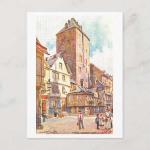 Oude IJzertoren in Mainz, Duitsland Briefkaart