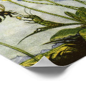 Oude illustratie Else Wenz Vietor Poster (Hoek)