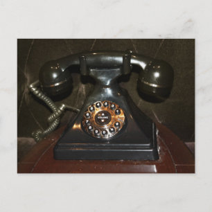 Oude  inbelverbinding briefkaart