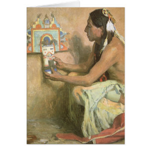 Oude inheemse Amerikanen, Hopi Katchina door Couse