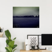 Oude Irak Bagdad forat rivier Poster (Thuiskantoor)