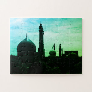 Oude Iran Qom Moskee van Fatima Legpuzzel
