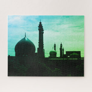 Oude Iran Qom Moskee van Fatima Legpuzzel