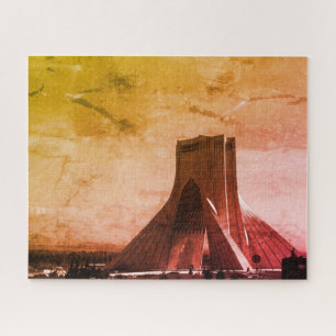 Oude Iran teheran Azadi Plein Legpuzzel