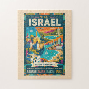 Oude Israël Reisposter  Legpuzzel