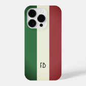 Oude Italiaanse vlag van het Italiaanse douanemon iPhone Hoesje (Achterkant)