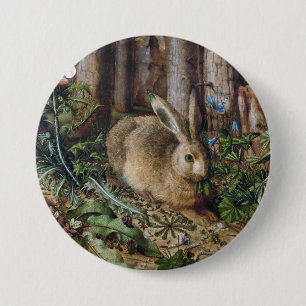 Oude Jachthout Bos Natuur Donker Cottagecore Ronde Button 7,6 Cm