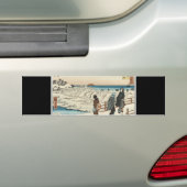 Oude Japanse Art Bumpersticker (Op auto)