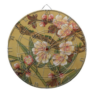 Oude Japanse Kersenbloesem Aziatische Bloemen Dartbord