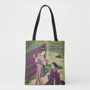 Oude Japanse Kunst Geisha Schoudertas Draagtas