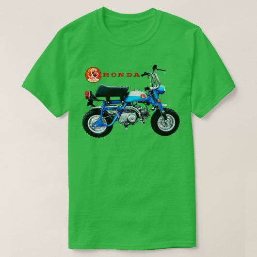 Oude Japanse minibike T-shirt (Design voorkant)
