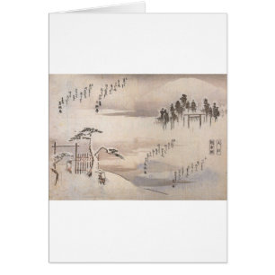 Oude Japanse schilderijen Circa 1800's