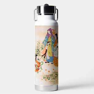 Oude Japanse Textiel Waterfles