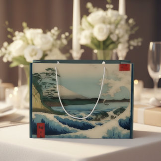 Oude Japanse zeezicht - Satta Point Groot Cadeauzakje