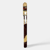 Oude Javaanse Batik Textiel Behangpatroon Case-Mate iPhone Case (Achterkant / Links)