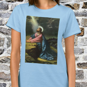 Oude Jezus Christus biddend, Hof van Gethsemane T-shirt