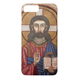 Oude Jezus Mozaïek iPhone 8 Plus / 7 Plus Hoesje