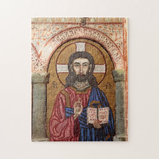 Oude Jezus Mozaïek Legpuzzel (Verticaal)