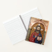 Oude Jezus Mozaïek Notitieboek (Binnen)