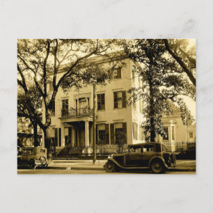 Oude Jonathan Emanuel Mansion, Mobile Alabama Briefkaart