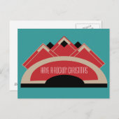 Oude Juke-box Feestdagenkaart (Voorkant / Achterkant)