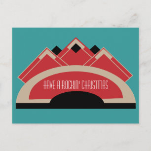 Oude Juke-box Feestdagenkaart