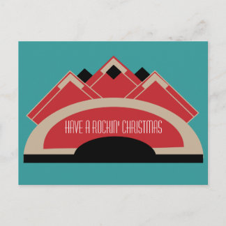 Oude Juke-box Feestdagenkaart