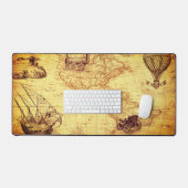 Oude kaart van Amerika Bureaumat (Keyboard & Muis)