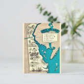 Oude kaart van Delaware  (Staand voorkant)