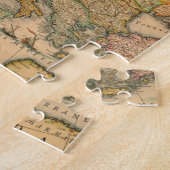 Oude kaart van Europa Legpuzzel (Zijkant)