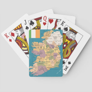 Oude kaart van Ierland