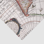 Oude Kaartserie 1 Ontwerp 9 Tissuepapier (Detail)