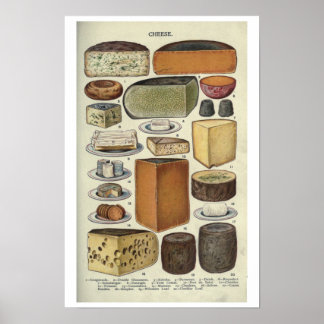 Oude kaas poster