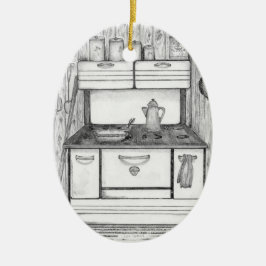 Oude kajuitkachel keramisch ornament