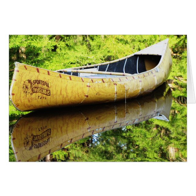 Oude kano (Voorkant Horizontaal)