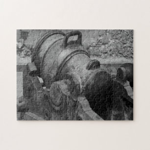 Oude kanon St.Augustine Fort Florida. Legpuzzel