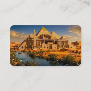 Oude Kasteel uit de Schroeiende Zand Bookmark Visitekaartje