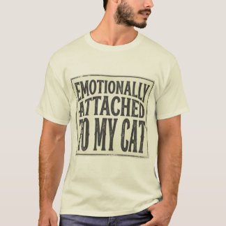 Oude Kat Moeder Onderzetter - Emotioneel Verbonden T-shirt