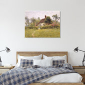 Oude katten bij inwendige canvas afdruk (Insitu (Slaapkamer))