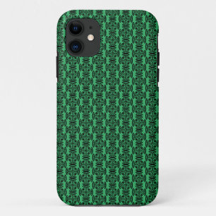 Oude Keltische Kruisknoopwerk Kunst iPhone 11 Hoesje