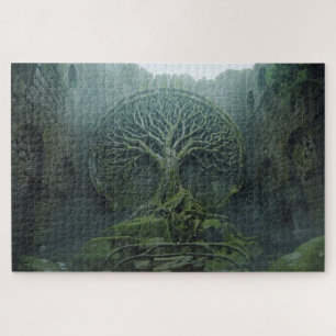 Oude Keltische Levensboom Legpuzzel