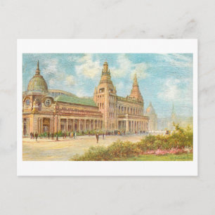 Oude Kelvin Hall, Glasgow, Schotland Briefkaart