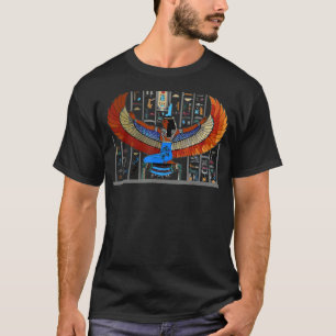 Oude Kemet Egyptische Royalty-Moeder Godin Isis T-shirt