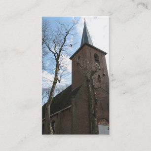 Oude Kerk en de Kleine Fotokaart van Trees Visitekaartje